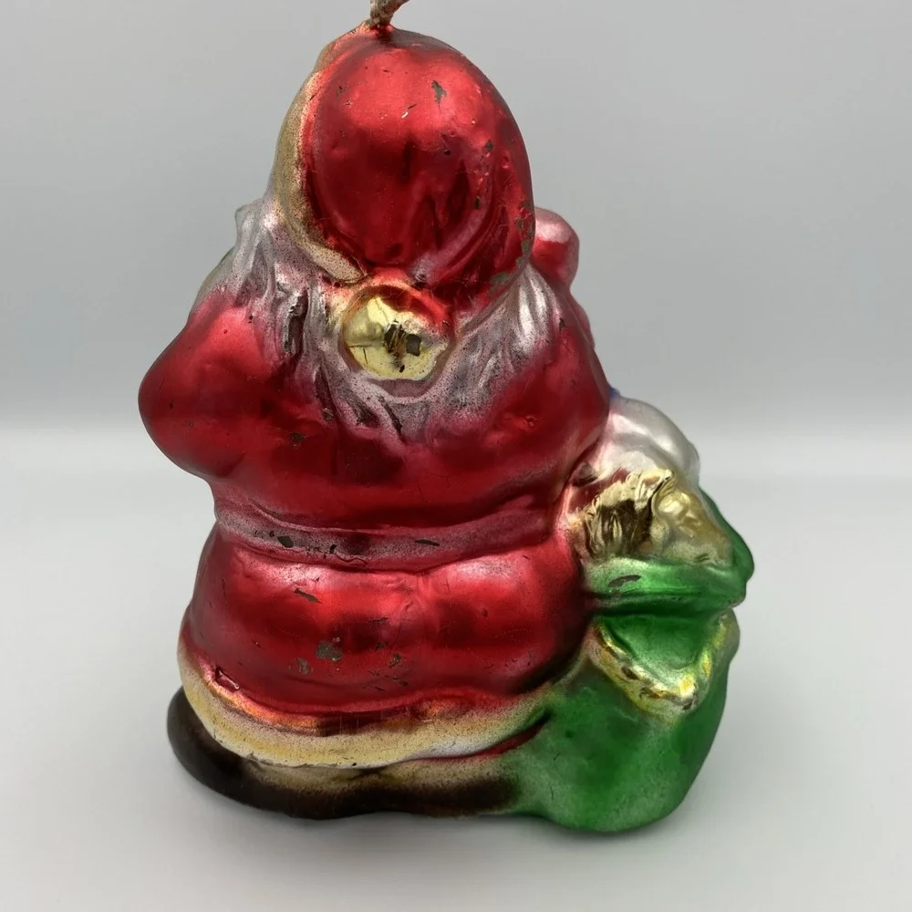 Vintage Santa Candle Made In Italy 5.5